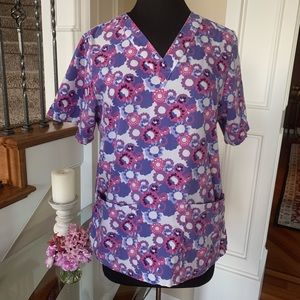 Tafford Nursing Floral Scrubs